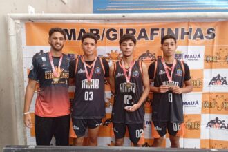 Trio de Mauá é campeão da Série Prata do Torneio de Basquete 3x3 Sub-17